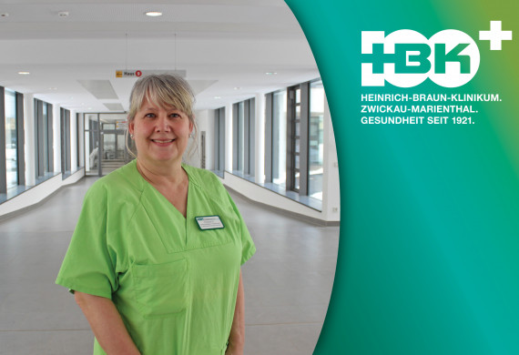 Christina Heyde, Pflegerische Bereichsleitung der Abteilung für Neonatologie und Kinderintensivmedizin des Zwickauer HBK.