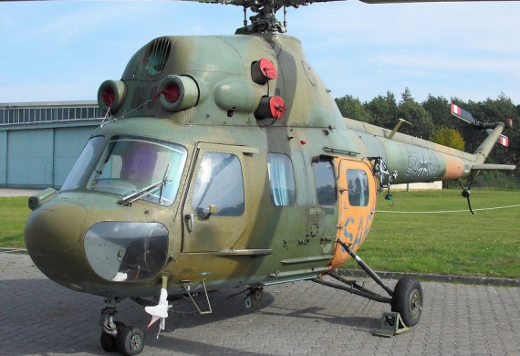 Bevor der Helikopter am HBK stationiert war, war der Rettungshubschrauber „MI-2“ von der Bundeswehr am Zwickauer Flugplatz beheimatet